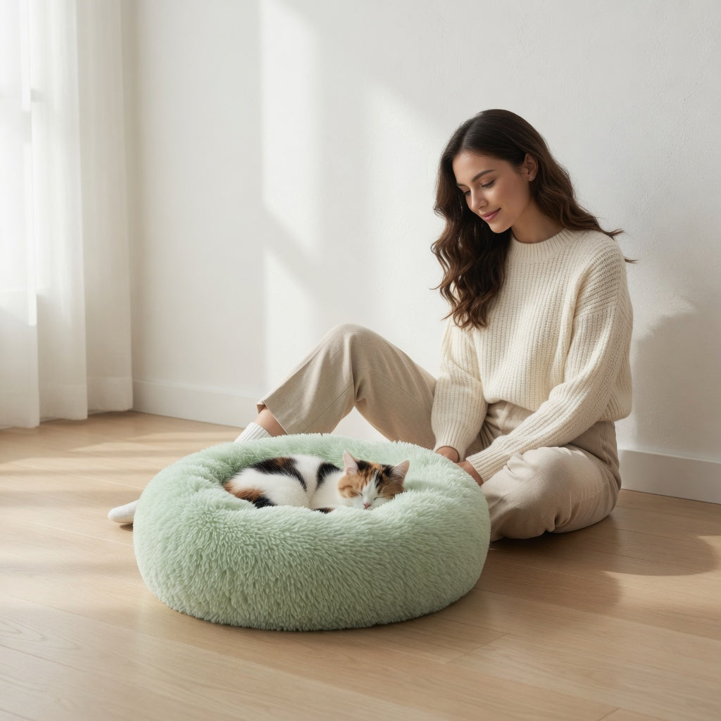 A calm, organized home with your pet settled