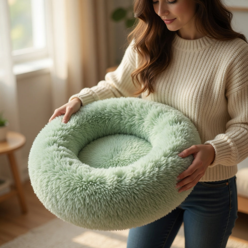 Plush faux fur that's washable